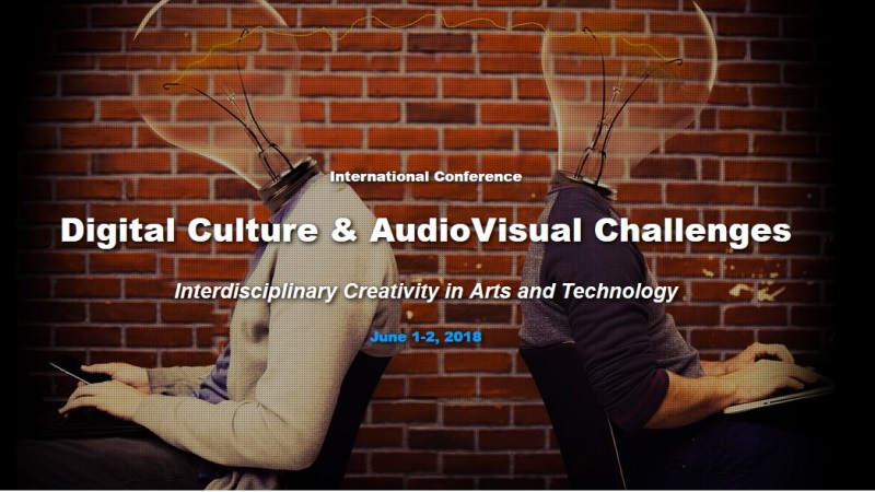 Call For Papers. Corfu, The International Conference on Digital Culture & AudioVisual Challenges. Deadline 8 April, 2018