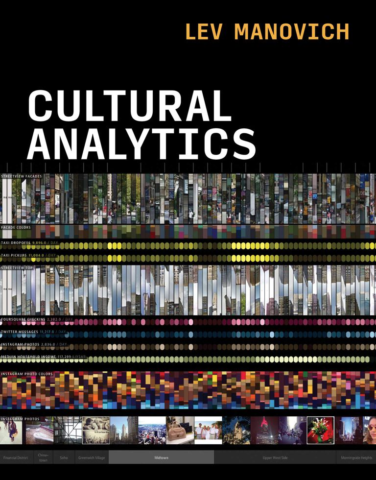 Lev Manovich, Cultural Analytics. The MIT Press